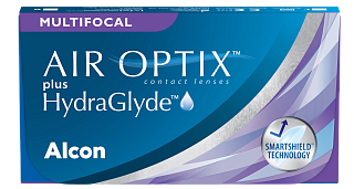MULTI-FOCAL AIR OPTIX Plus HydraGlyde (3 линзы)